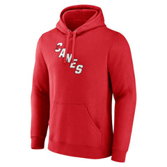 NHL Red Carolina Hurricanes Primary Logo Pullover Hoodie