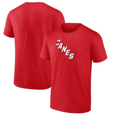 NHL Red Carolina Hurricanes Primary Logo T-Shirt