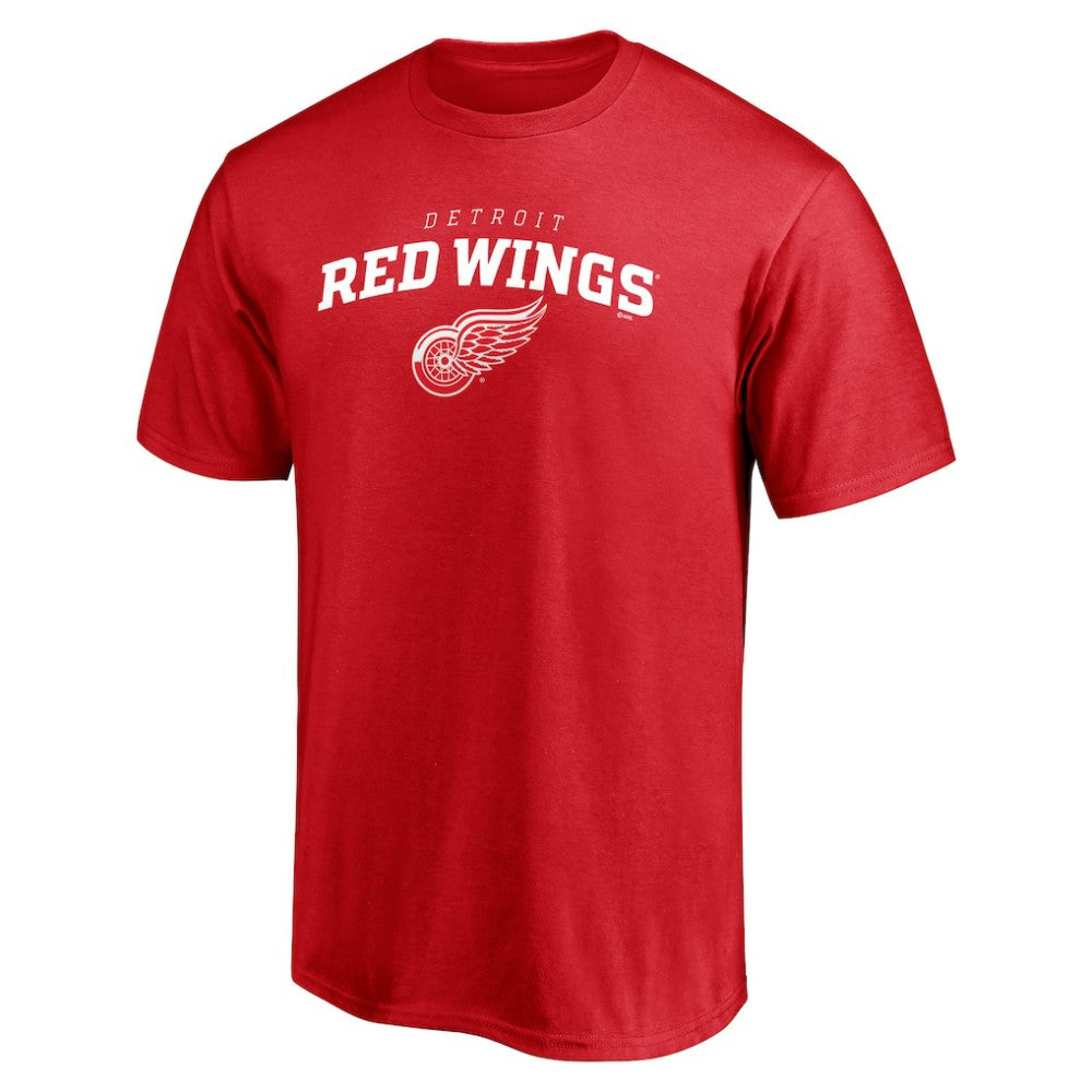 NHL Red Detroit Red Wings Team Lock Up T-Shirt
