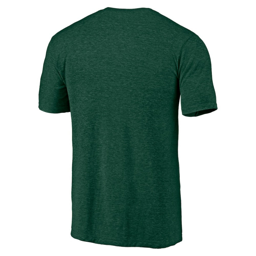 NHL Green Minnesota Wild Shoot to Score Tri-Blend T-Shirt