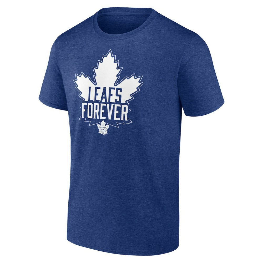 NHL Blue Toronto Maple Leafs Shout Out Tri-Blend T-Shirt