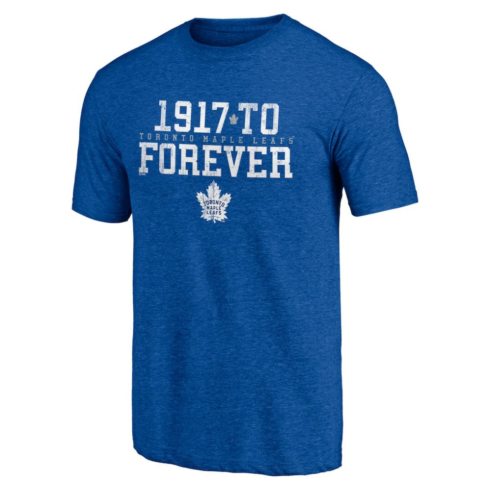 NHL Blue Toronto Maple Leafs Shoot to Score Tri-Blend T-Shirt