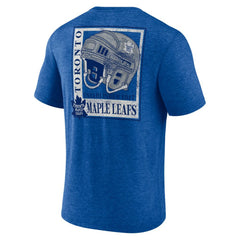 NHL Blue Toronto Maple Leafs Earnest Will Tri-Blend T-Shirt