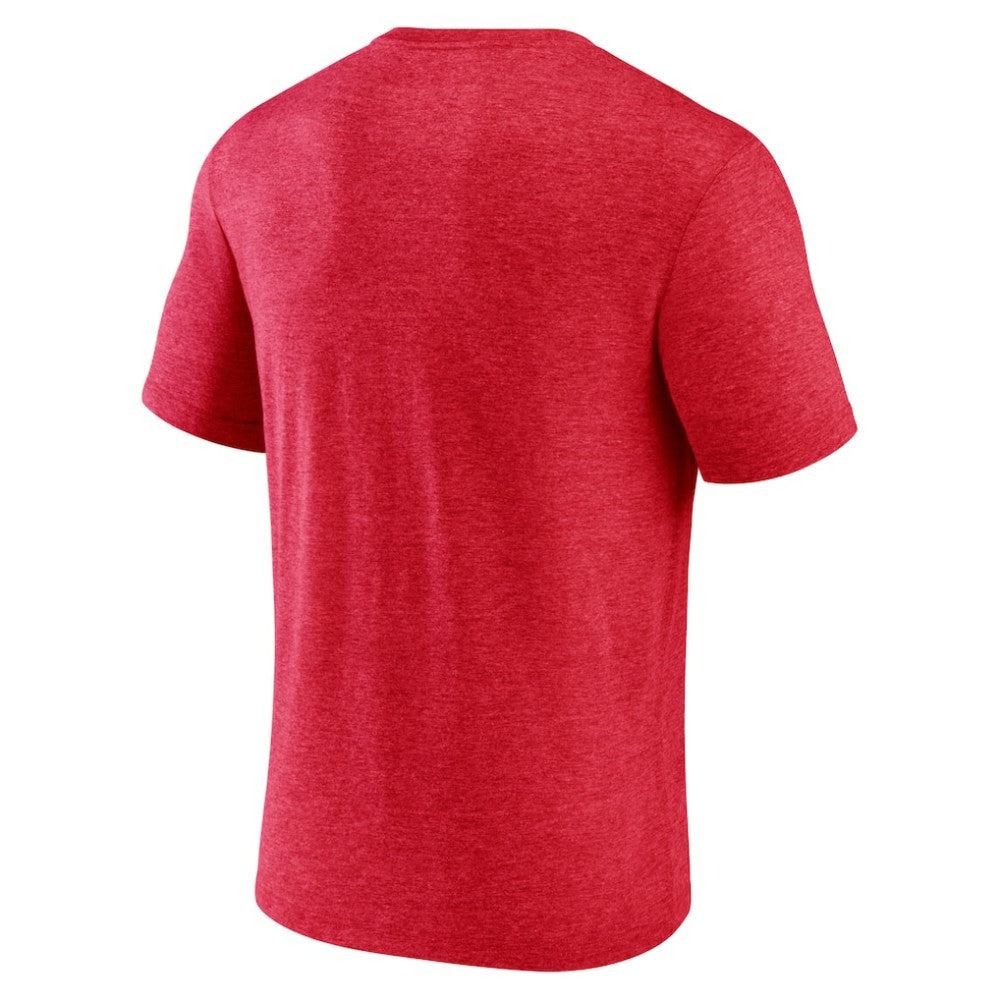 NHL Red Vancouver Canucks Represent Tri-Blend T-Shirt