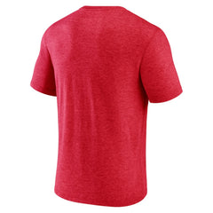 NHL Red Vancouver Canucks Represent Tri-Blend T-Shirt