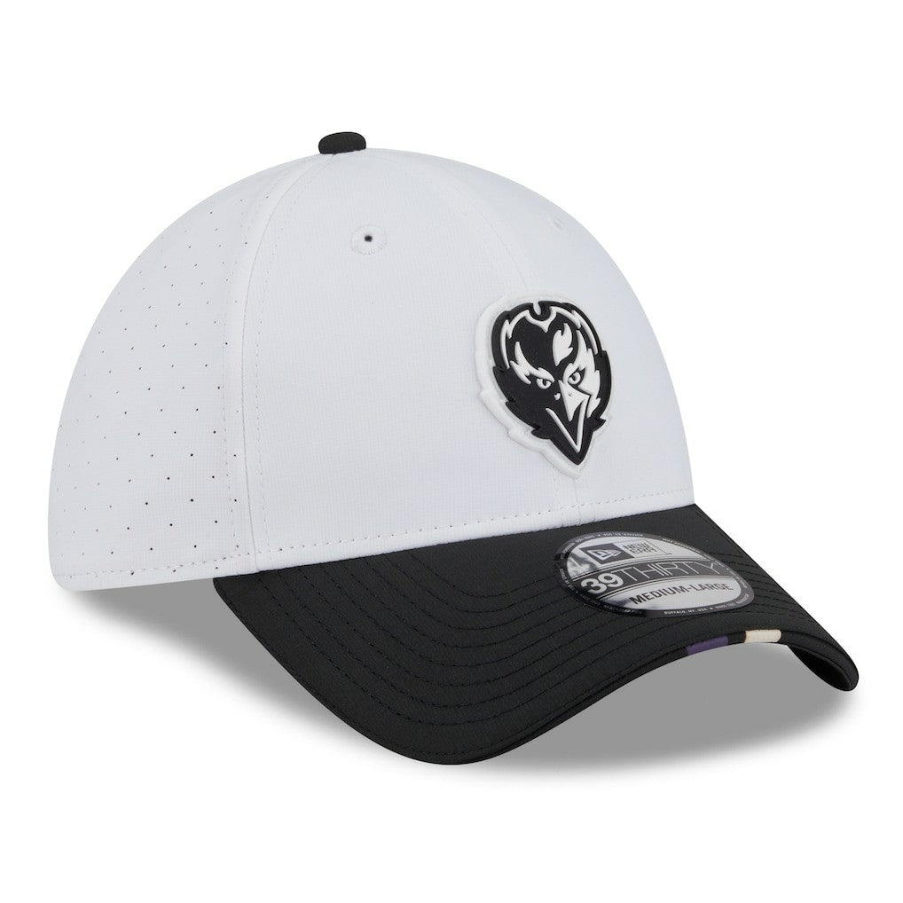 2025 NFL Training Camp 39THIRTY Flex Hat - Baltimore Ravens