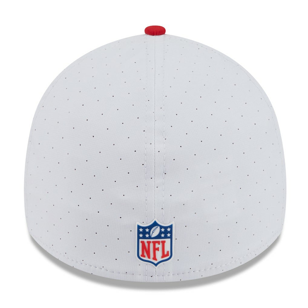 2025 NFL Training Camp Throwback Logo 39THIRTY Flex Hat - Buffalo Bills