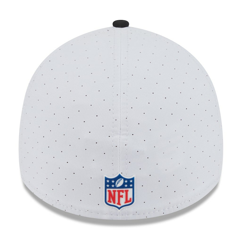 2025 NFL Training Camp Throwback Logo 39THIRTY Flex Hat - Jacksonville Jaguars