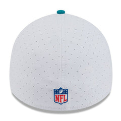 2025 NFL Training Camp Throwback Logo 39THIRTY Flex Hat - Miami Dolphins