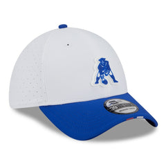 2025 NFL Training Camp Throwback Logo 39THIRTY Flex Hat - New England Patriots
