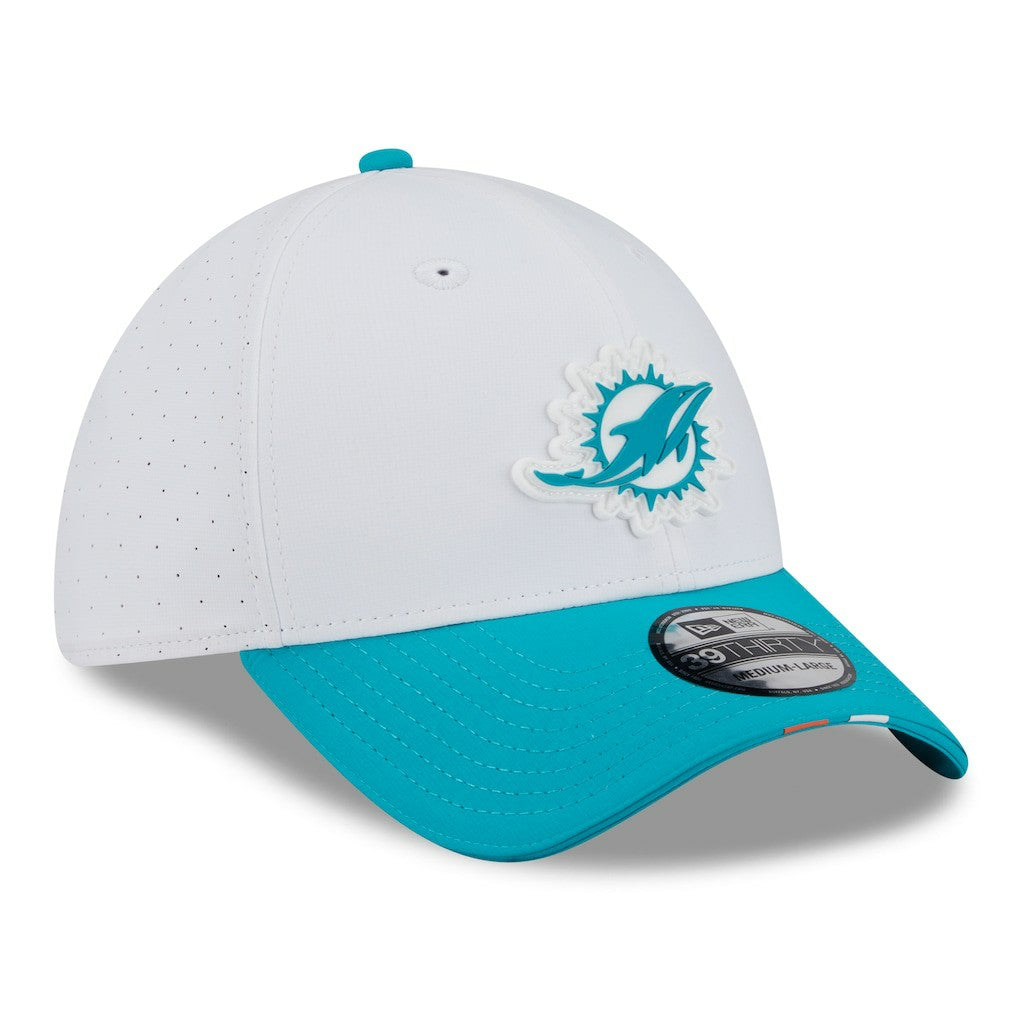 2025 NFL Training Camp 39THIRTY Flex Hat - Miami Dolphins