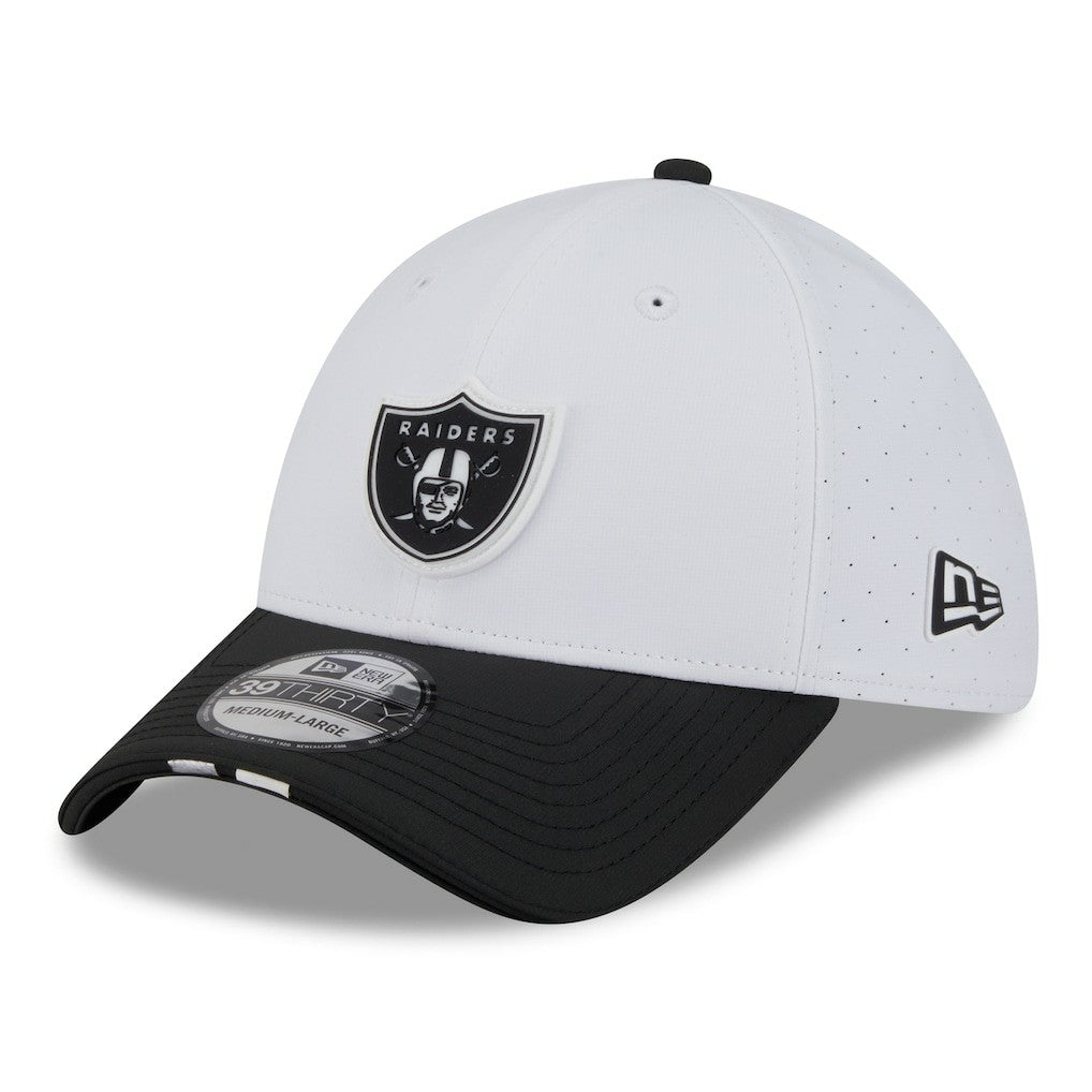 2025 NFL Training Camp 39THIRTY Flex Hat - Las Vegas Raiders