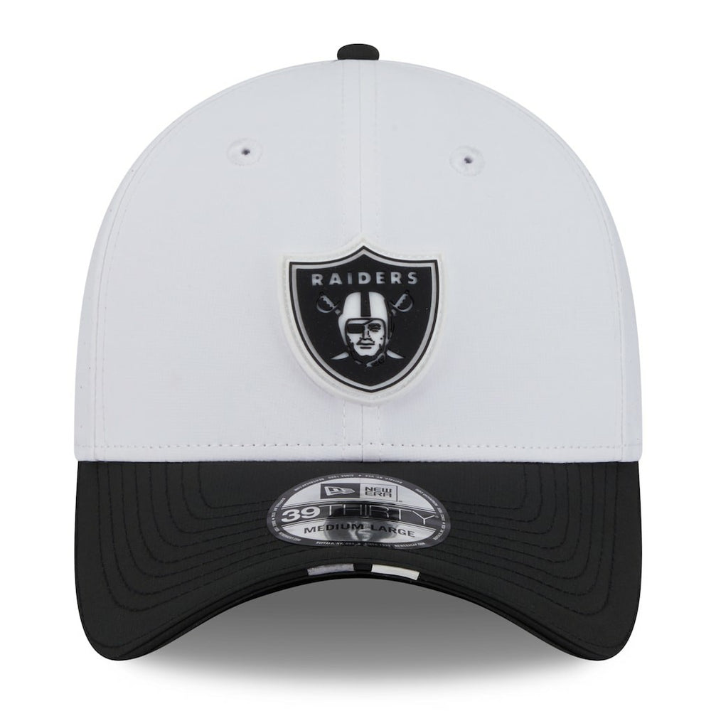 2025 NFL Training Camp 39THIRTY Flex Hat - Las Vegas Raiders