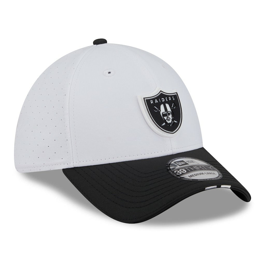 2025 NFL Training Camp 39THIRTY Flex Hat - Las Vegas Raiders