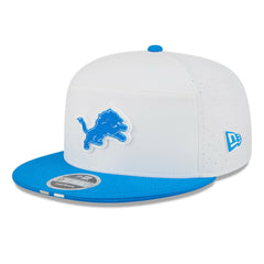 2025 NFL Training Camp Split Panel 9FIFTY Snapback Hat - Detroit Lions