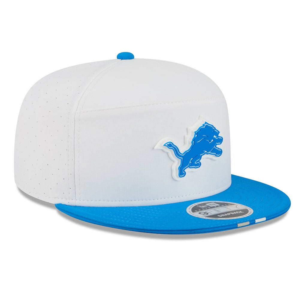 2025 NFL Training Camp Split Panel 9FIFTY Snapback Hat - Detroit Lions