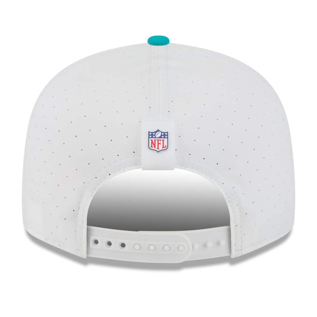 2025 NFL Training Camp Split Panel 9FIFTY Snapback Hat - Miami Dolphins
