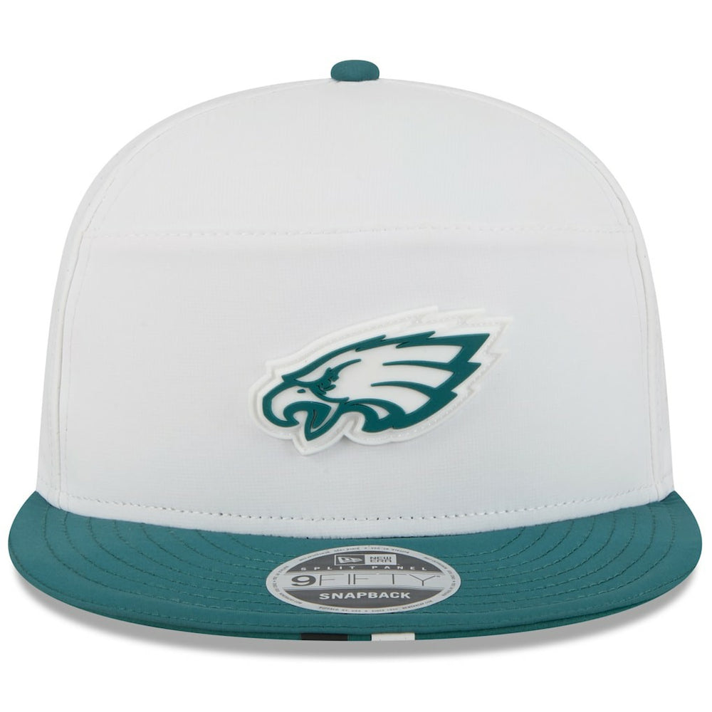 2025 NFL Training Camp Split Panel 9FIFTY Snapback Hat - Philadelphia Eagles