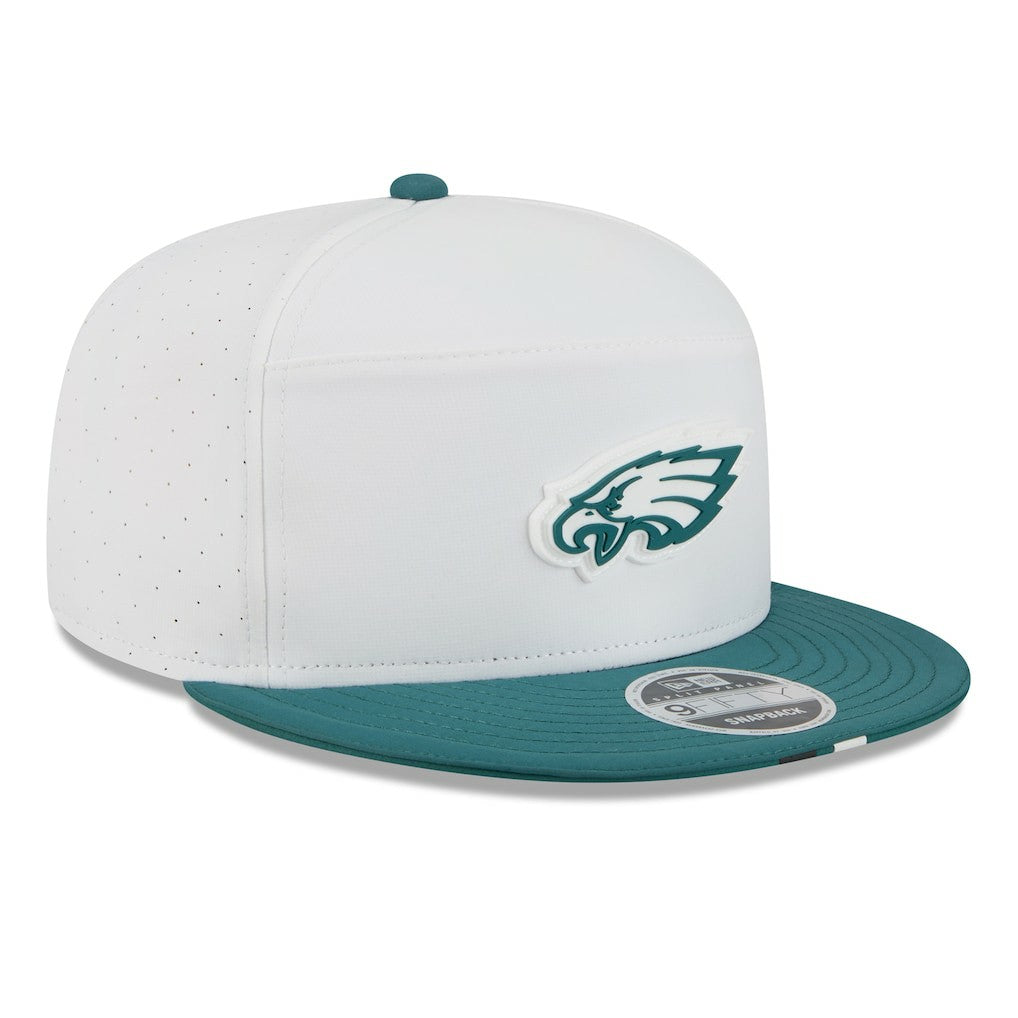 2025 NFL Training Camp Split Panel 9FIFTY Snapback Hat - Philadelphia Eagles