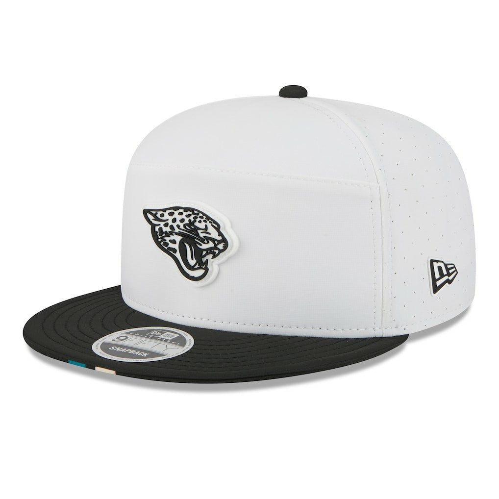 2025 NFL Training Camp Split Panel 9FIFTY Snapback Hat - Jacksonville Jaguars