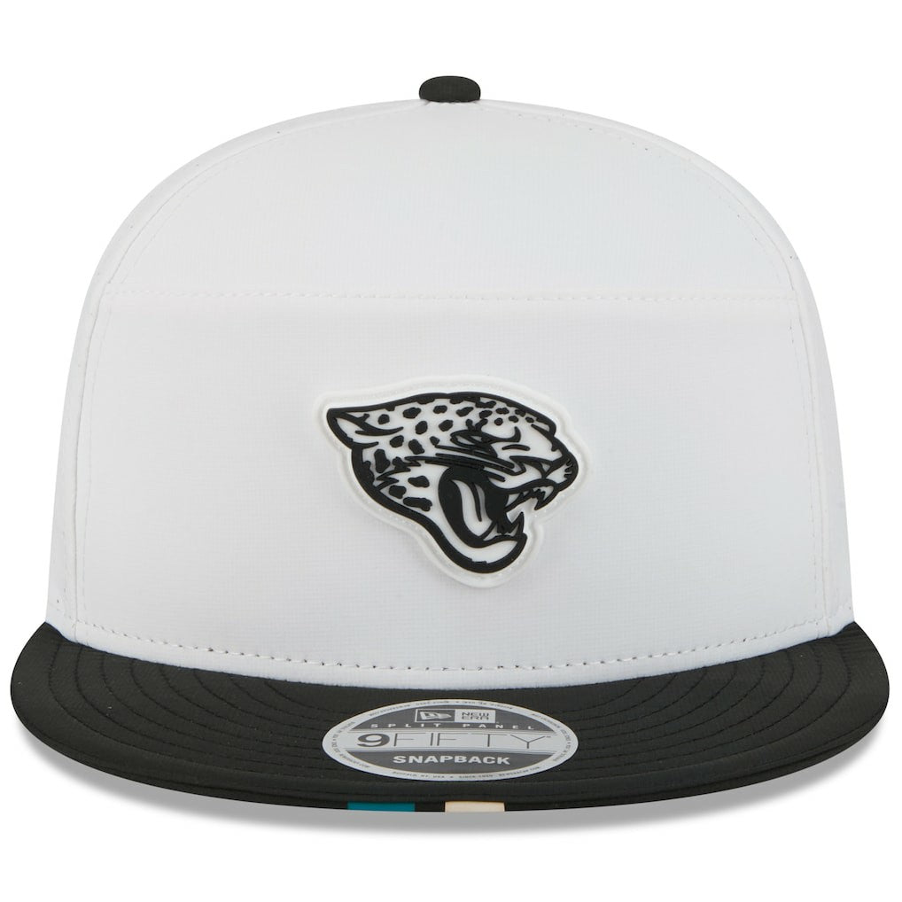 2025 NFL Training Camp Split Panel 9FIFTY Snapback Hat - Jacksonville Jaguars