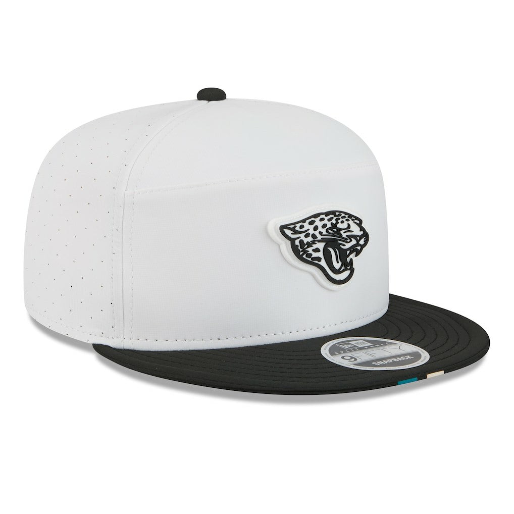 2025 NFL Training Camp Split Panel 9FIFTY Snapback Hat - Jacksonville Jaguars