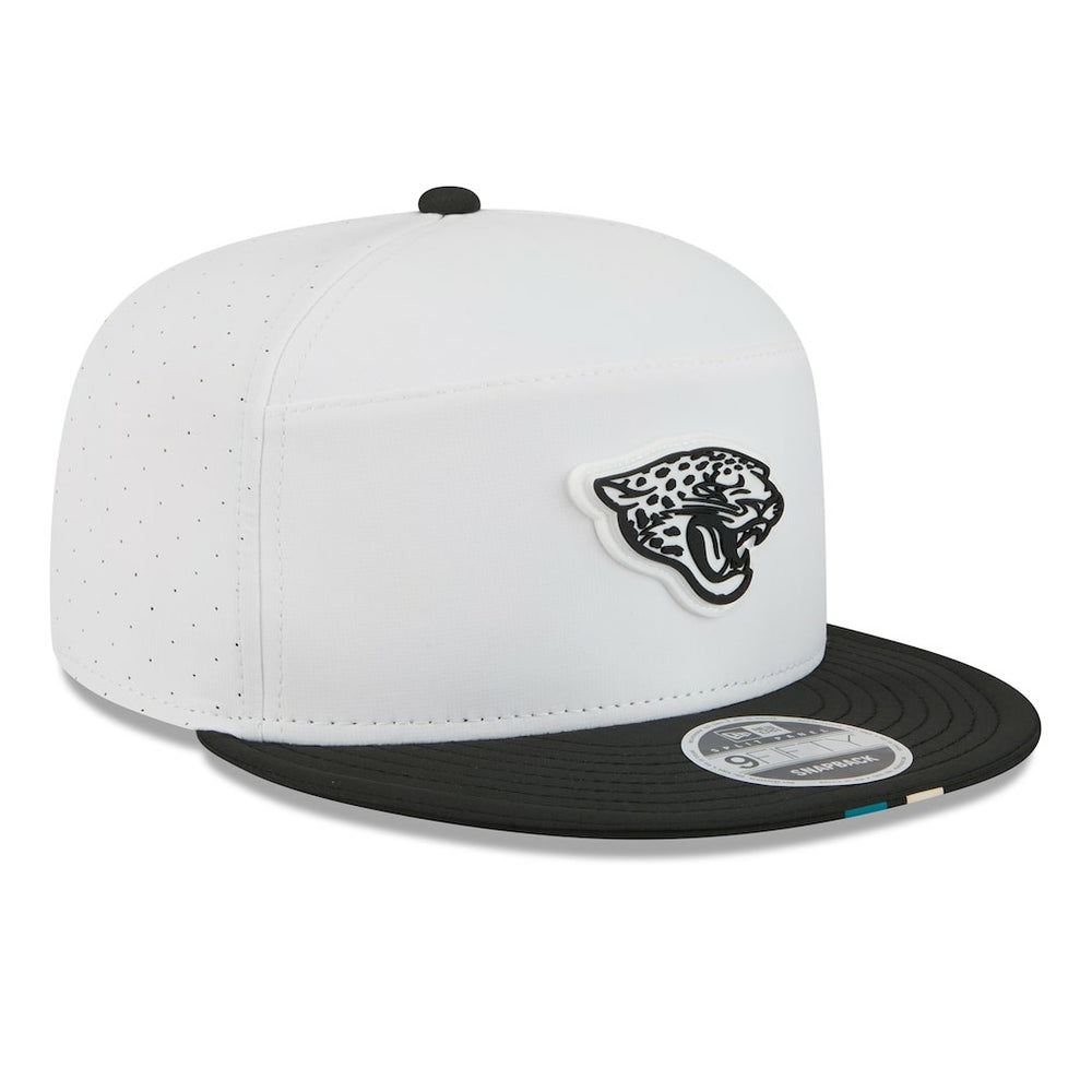 2025 NFL Training Camp Split Panel 9FIFTY Snapback Hat - Jacksonville Jaguars