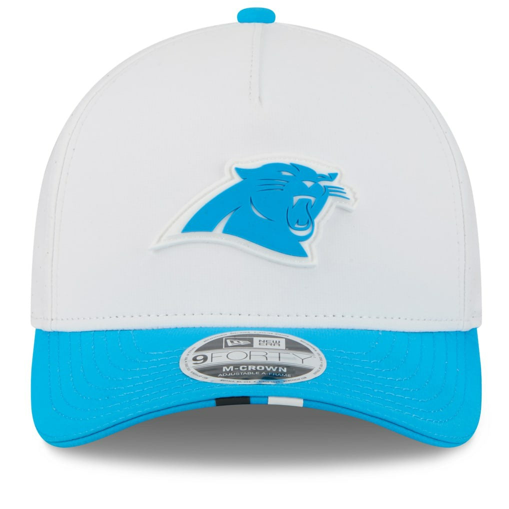 2025 NFL Training Camp A-Frame 9FORTY Adjustable Hat - Carolina Panthers
