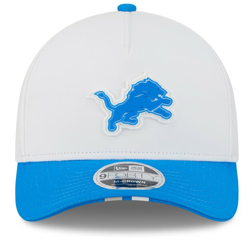 2025 NFL Training Camp A-Frame 9FORTY Adjustable Hat - Detroit Lions