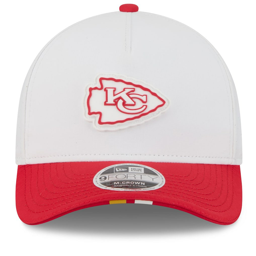 2025 NFL Training Camp A-Frame 9FORTY Adjustable Hat - Kansas City Chiefs