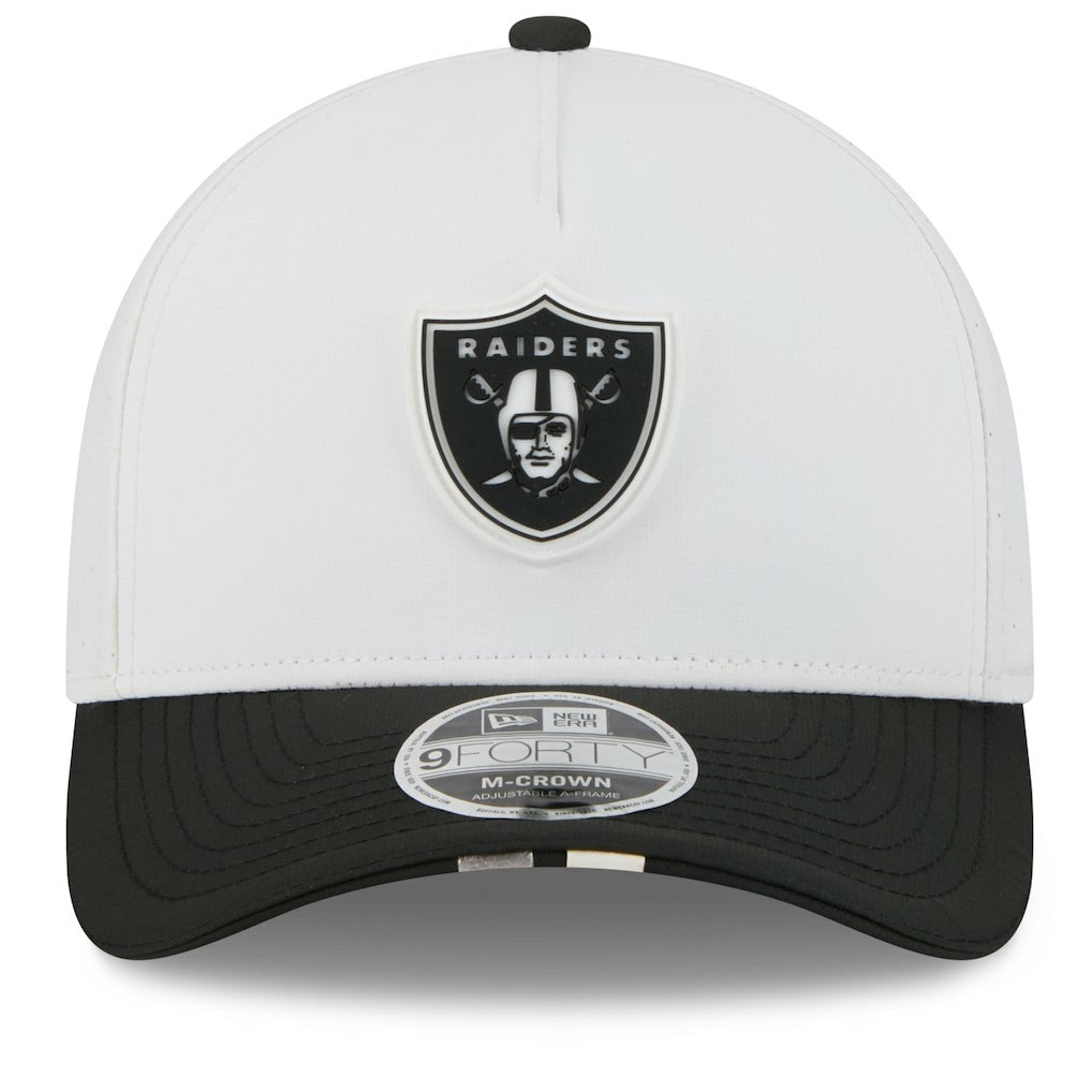 2025 NFL Training Camp A-Frame 9FORTY Adjustable Hat - Las Vegas Raiders