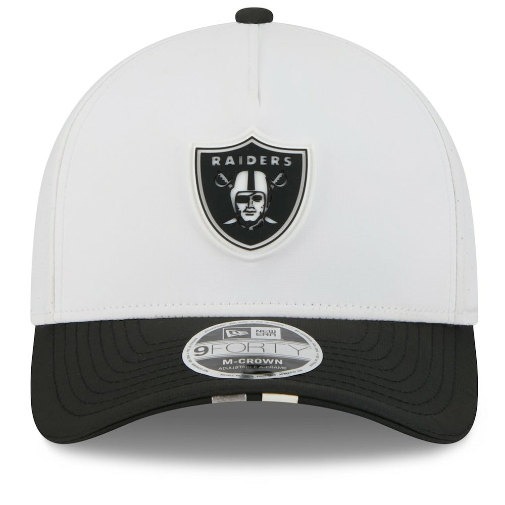 2025 NFL Training Camp A-Frame 9FORTY Adjustable Hat - Las Vegas Raiders
