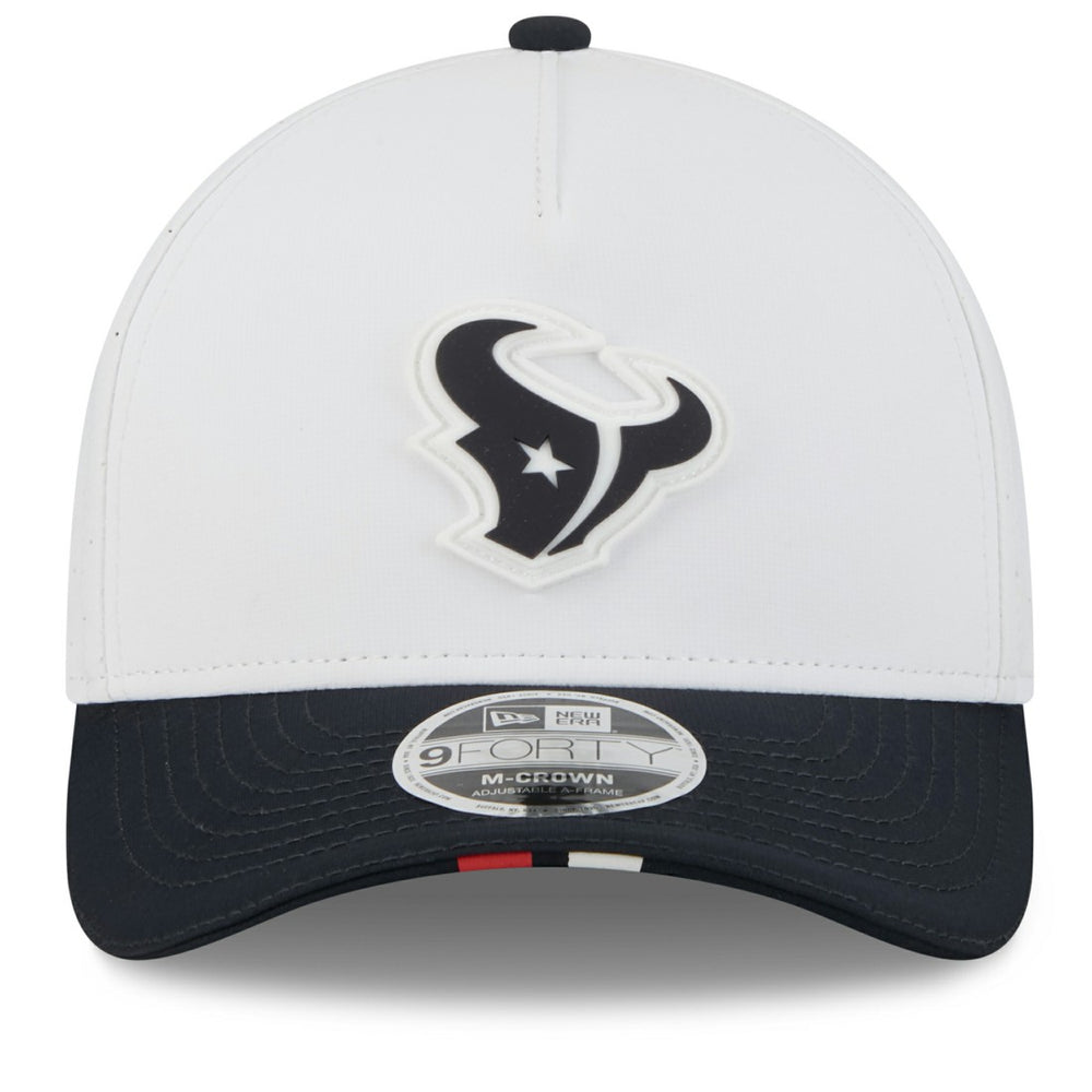 2025 NFL Training Camp A-Frame 9FORTY Adjustable Hat - Houston Texans