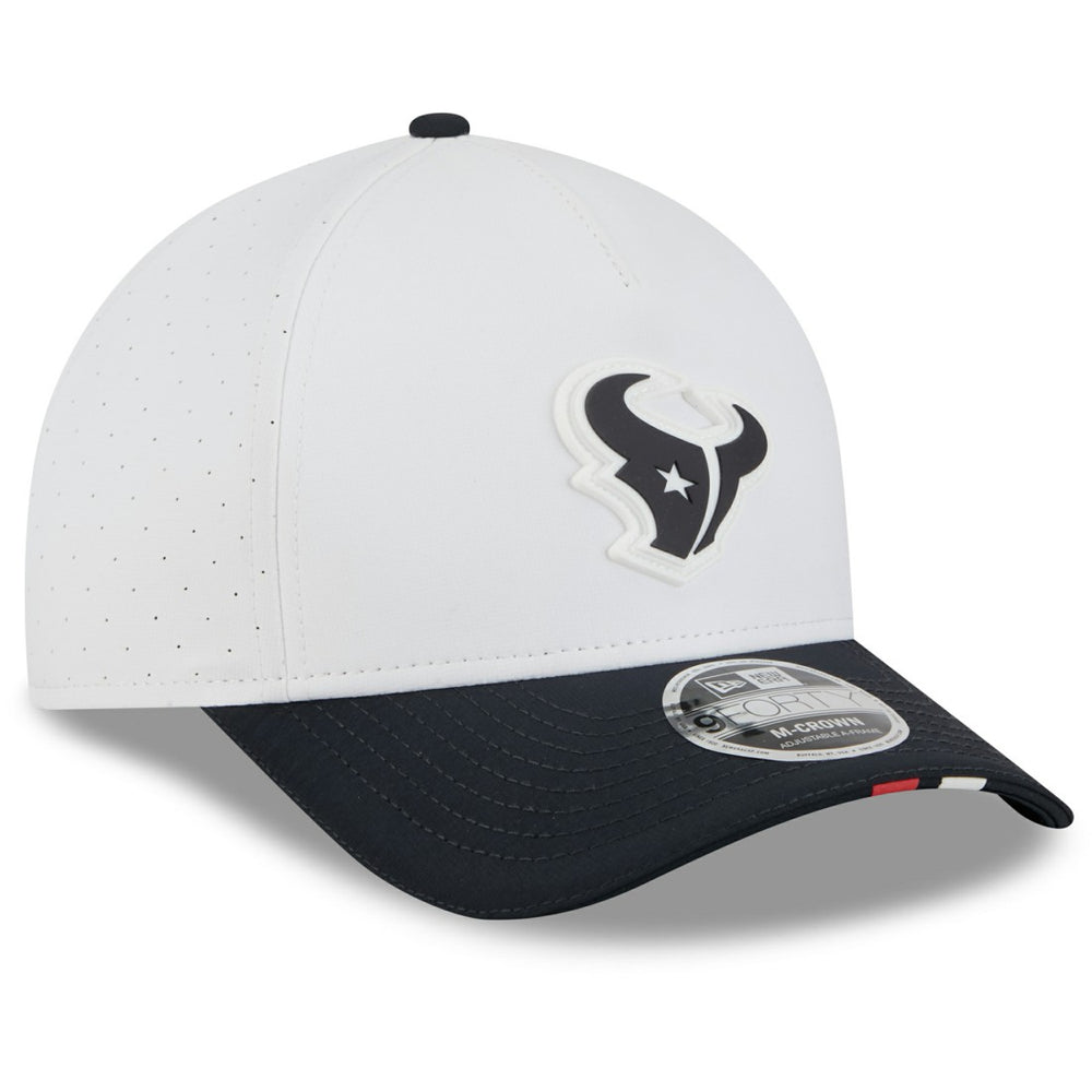 2025 NFL Training Camp A-Frame 9FORTY Adjustable Hat - Houston Texans