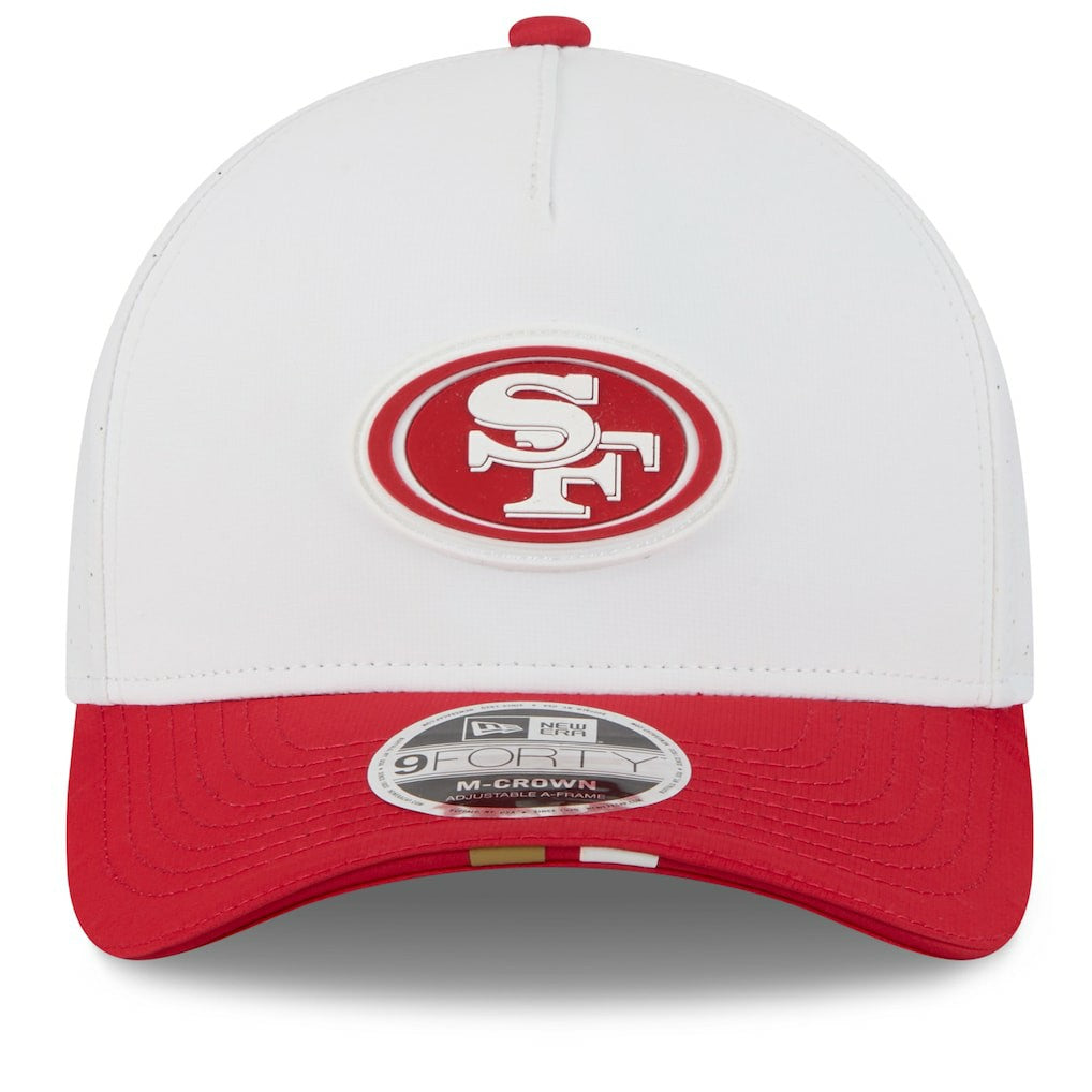 2025 NFL Training Camp A-Frame 9FORTY Adjustable Hat - San Francisco 49ers