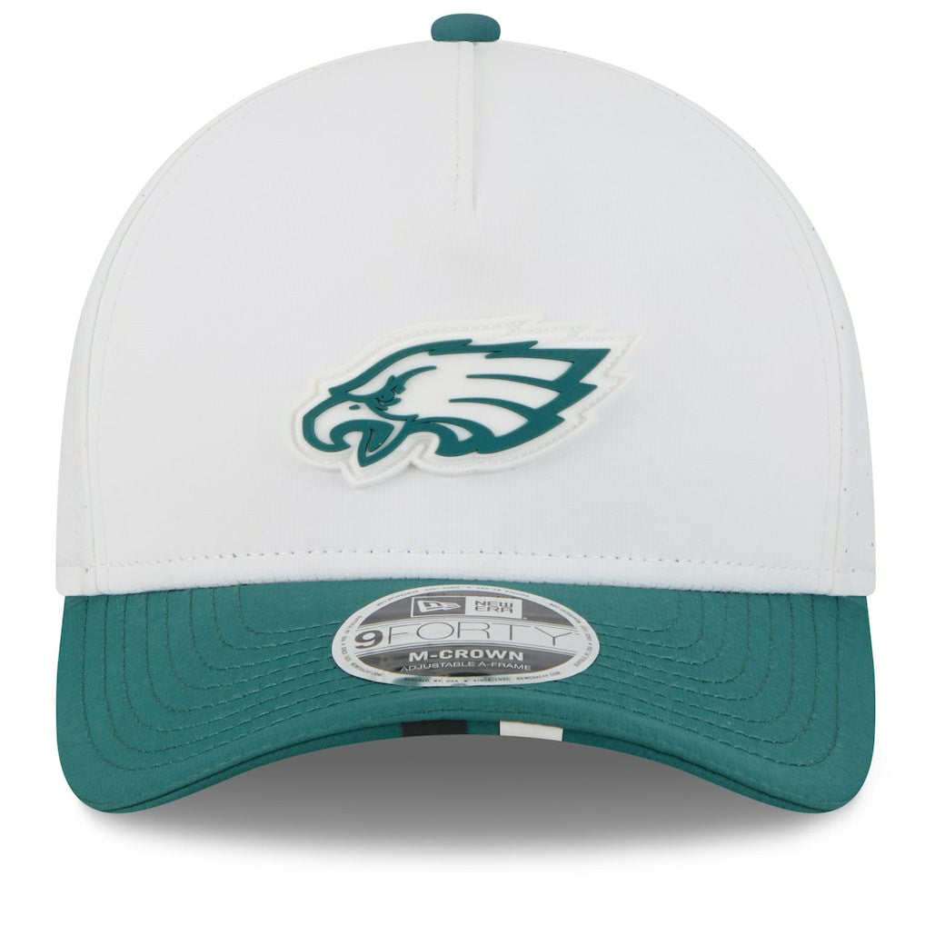 2025 NFL Training Camp A-Frame 9FORTY Adjustable Hat - Philadelphia Eagles