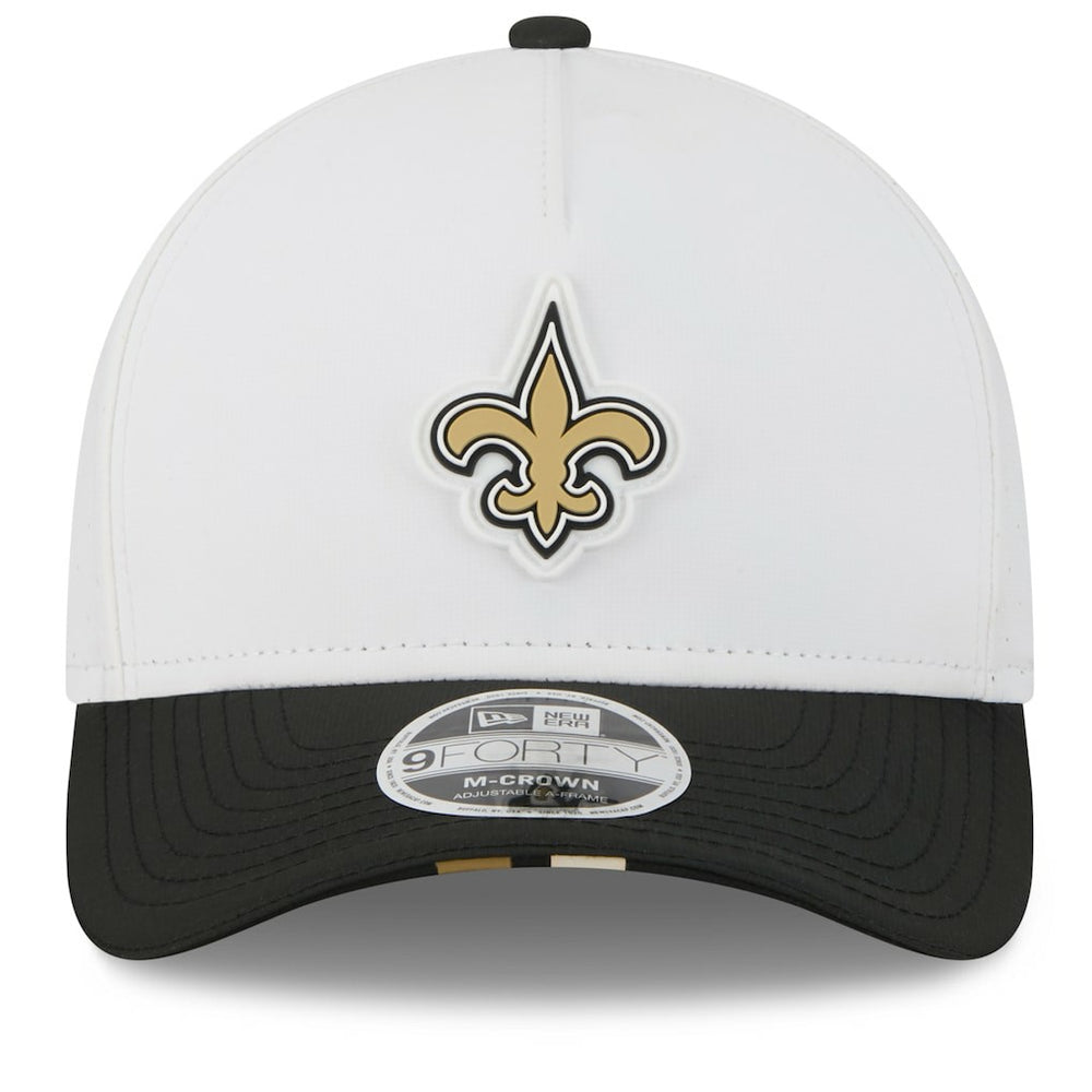 2025 NFL Training Camp A-Frame 9FORTY Adjustable Hat - New Orleans Saints