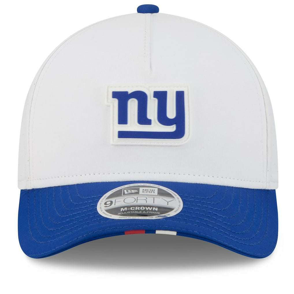2025 NFL Training Camp A-Frame 9FORTY Adjustable Hat - New York Giants