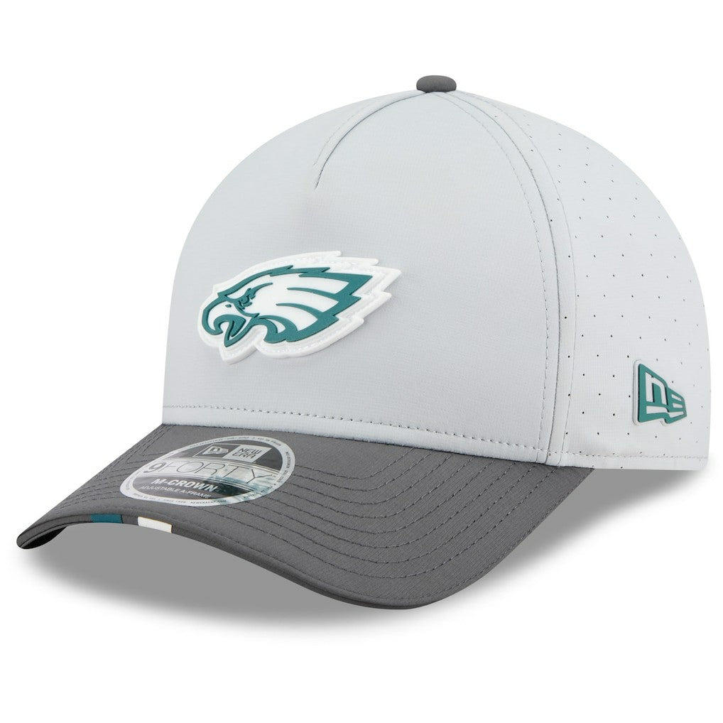 2025 NFL Training Camp A-Frame 9FORTY Adjustable Hat - Philadelphia Eagles