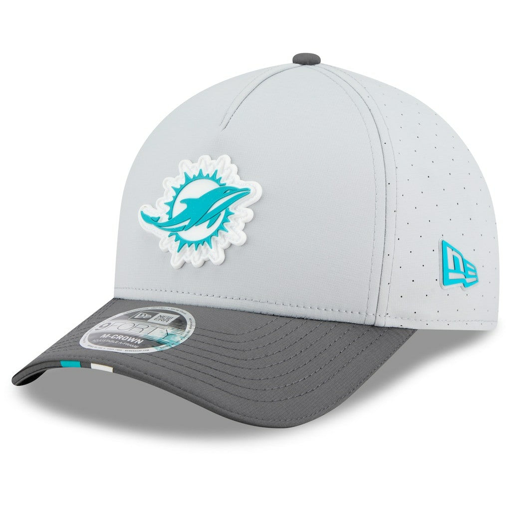 2025 NFL Training Camp A-Frame 9FORTY Adjustable Hat - Miami Dolphins
