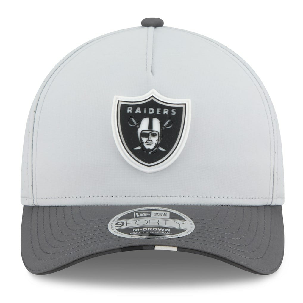 2025 NFL Training Camp A-Frame 9FORTY Adjustable Hat - Las Vegas Raiders