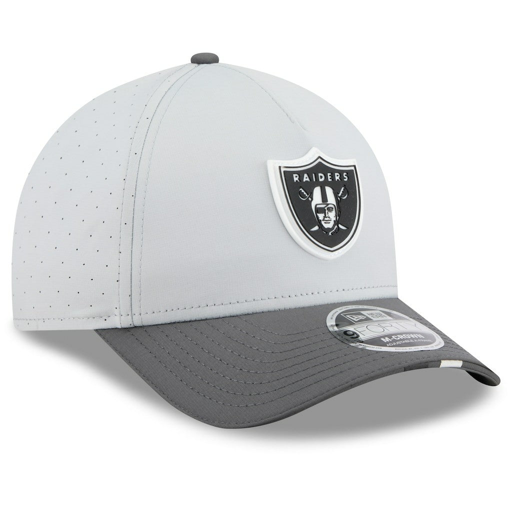 2025 NFL Training Camp A-Frame 9FORTY Adjustable Hat - Las Vegas Raiders