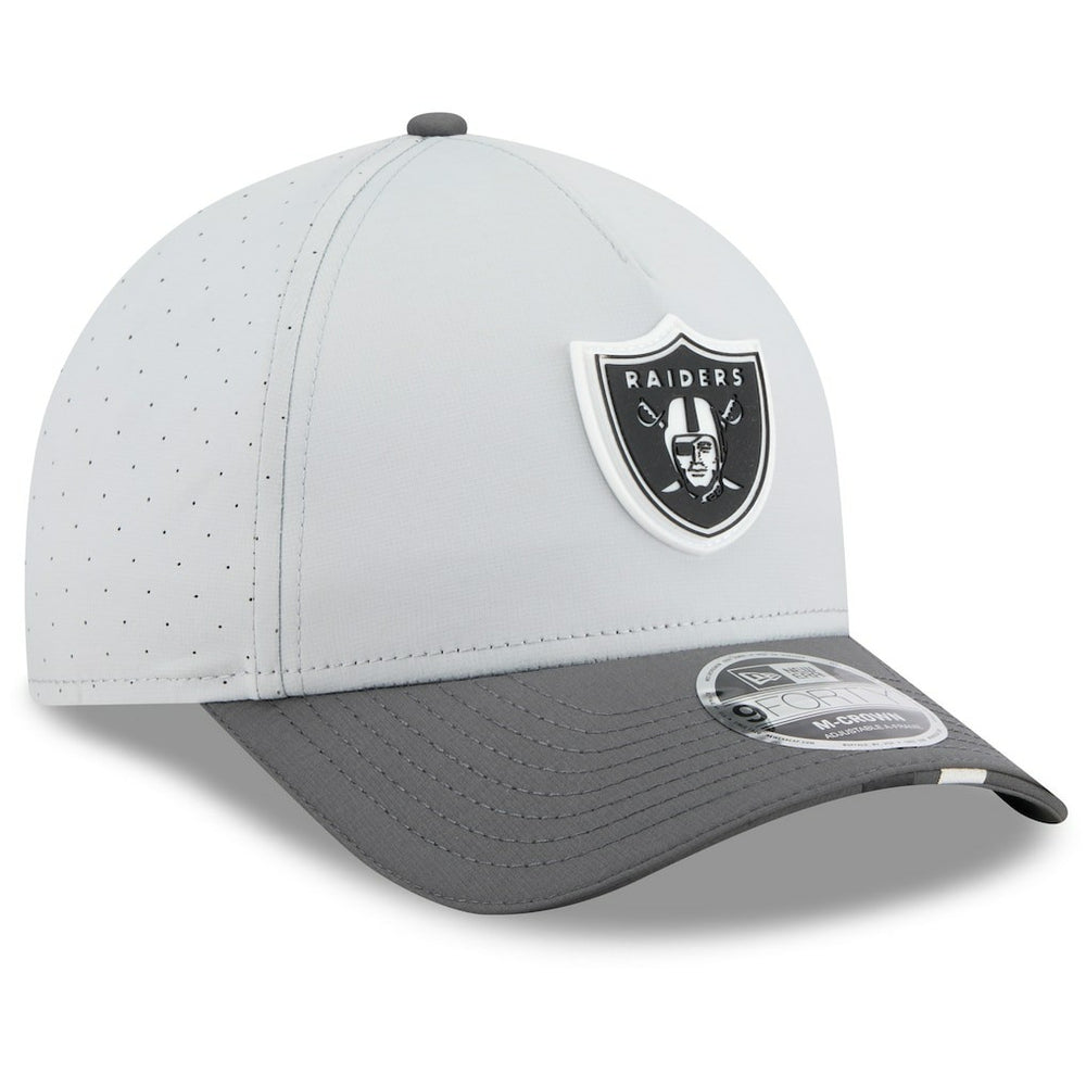 2025 NFL Training Camp A-Frame 9FORTY Adjustable Hat - Las Vegas Raiders