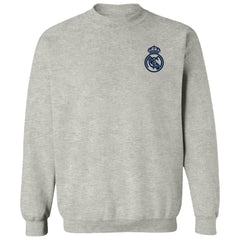 Real Madrid Vive La Fete Women's Impressions Artwork Pullover Sweatshirt -  Gray