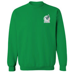 Mexico National Team Vive La Fete Women's Impressions Artwork Pullover Sweatshirt -  Green