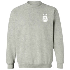 Argentina National Team Vive La Fete Women's Impressions Artwork Pullover Sweatshirt -  Gray