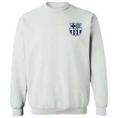 Barcelona Vive La Fete Women's Impressions Artwork Pullover Sweatshirt -  White