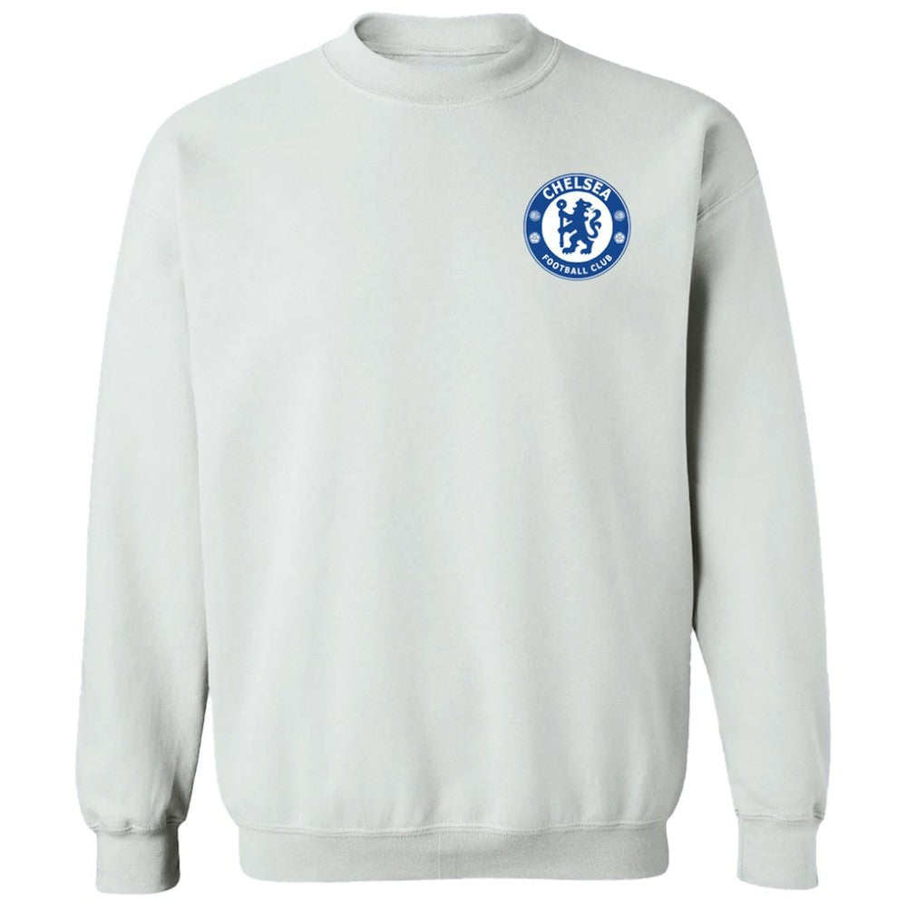 Chelsea Vive La Fete Women's Impressions Artwork Pullover Sweatshirt -  White