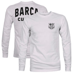 Barcelona 1863FC Back Team Arch Long Sleeve T-Shirt -  Gray
