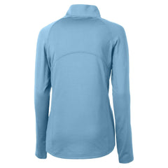 MLB Philadelphia Phillies Cutter & Buck Women's Raglan Adapt Eco Knit Stretch Recycled Half-Zip Top